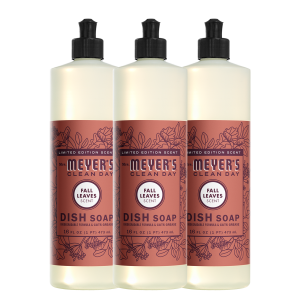Fall Leaves Dish Soap 3-count Bundle
